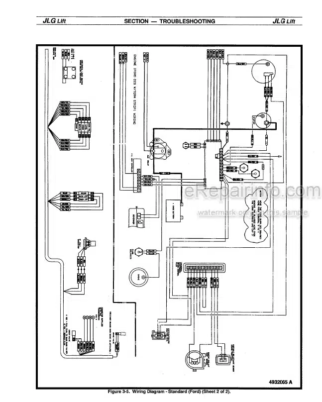 Photo 3 - JLG 34HA Service And Maintenance Manual Boom Lift