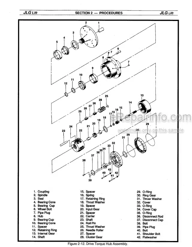 Photo 7 - JLG Agrovector L2906H 2906H 3507H 619A 723A 29.6LP 29.6 35.7 Service Manual Telehandler