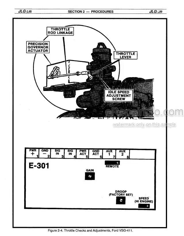 Photo 5 - JLG 34HA Service And Maintenance Manual Boom Lift