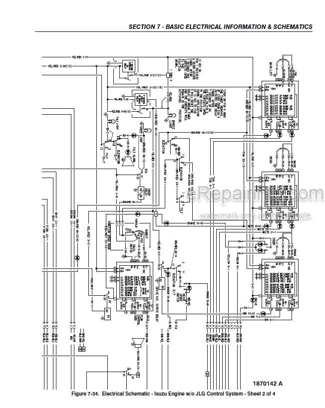Photo 5 - JLG 400S 460SJ Service And Maintenance Manual Boom Lift