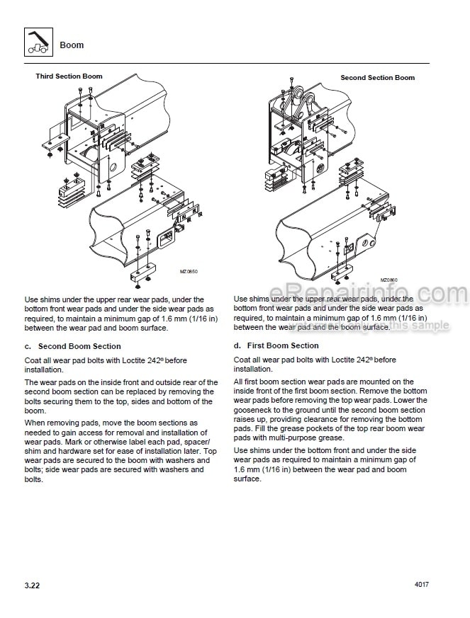 Photo 7 - JLG 100HX 100HX+10 110HX Service And Maintenance Manual Boom Lift