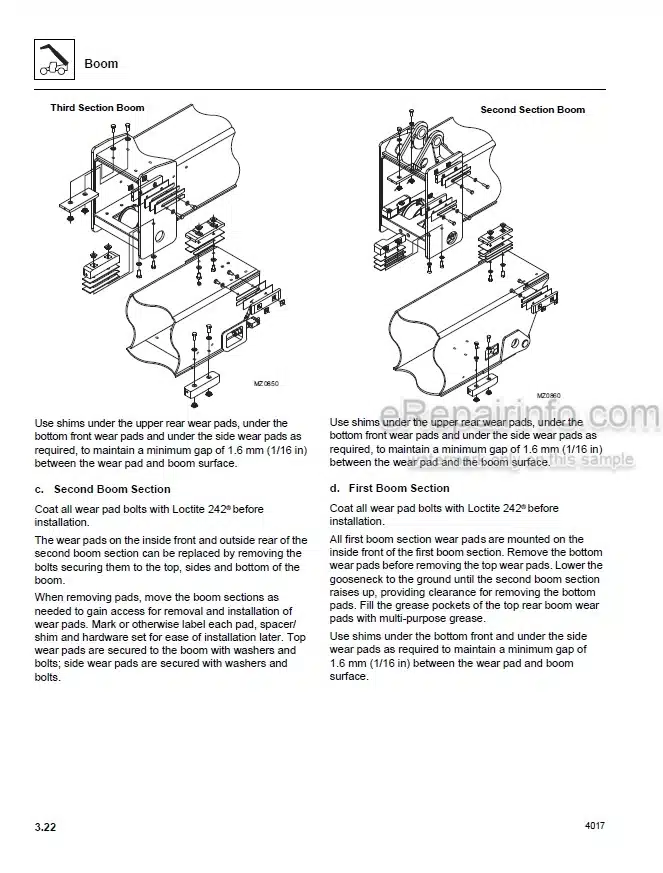 Photo 3 - JLG 4017 Service Manual Service Manual Telescopic Forklift
