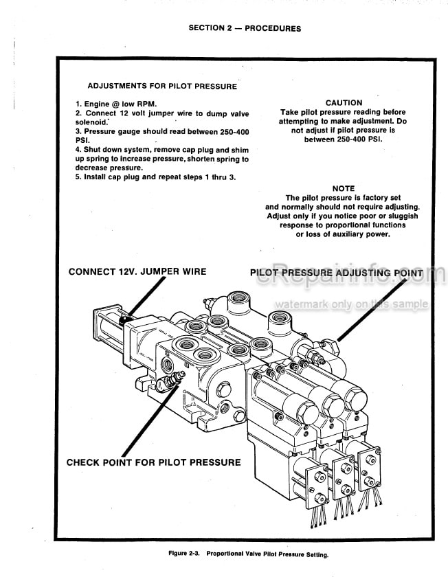 Photo 3 - JLG 40HT Service And Maintenance Manual Boom Lift