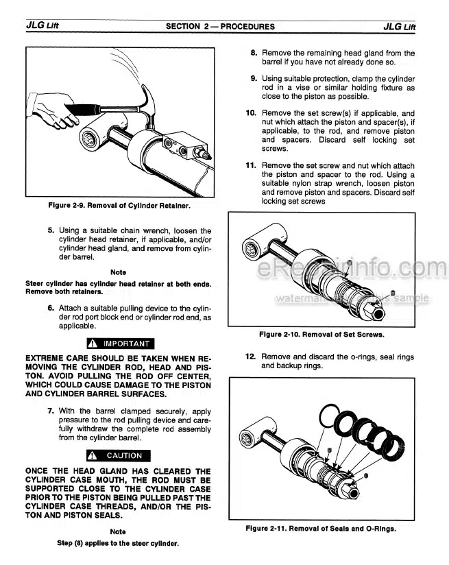 Photo 3 - JLG 40IC 45IC Service And Maintenance Manual Boom Lift