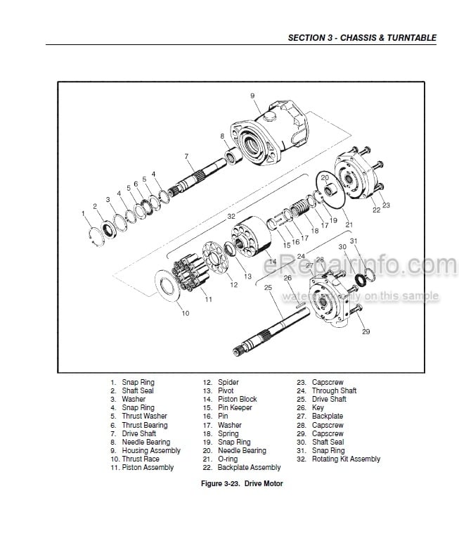 Photo 8 - JLG 450A 450AJ Series II Service And Maintenance Manual Boom Lift