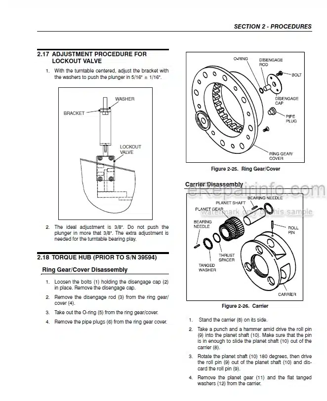 Photo 6 - JLG 450A 450AJ Service And Maintenance Manual Boom Lift