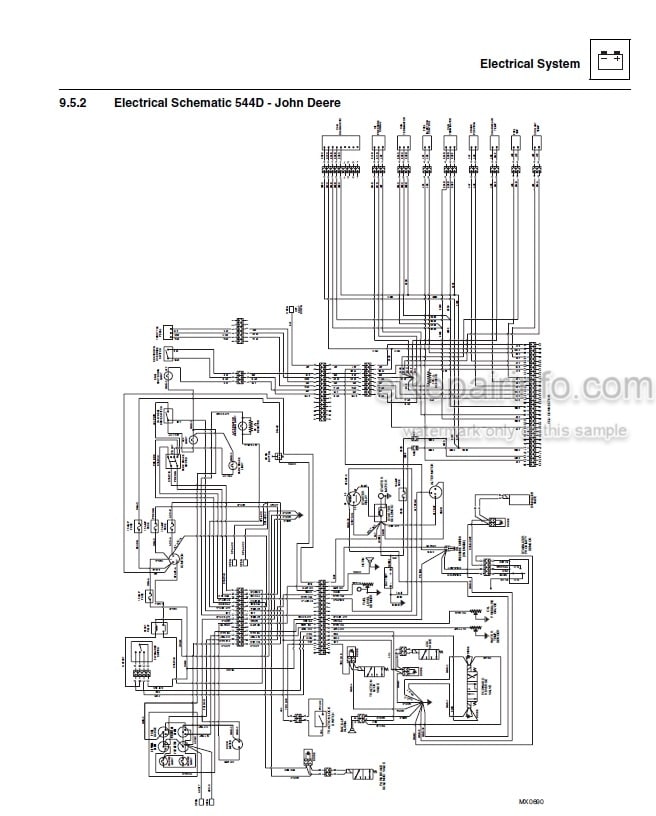Photo 5 - JLG 534D-9 534D-10 544D Service Manual Telehandler SN 0160000447- SN 0160000192-