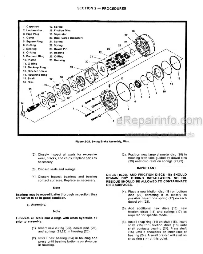 Photo 8 - JLG 60HT 60HTH Service And Maintenance Manual Boom Lift