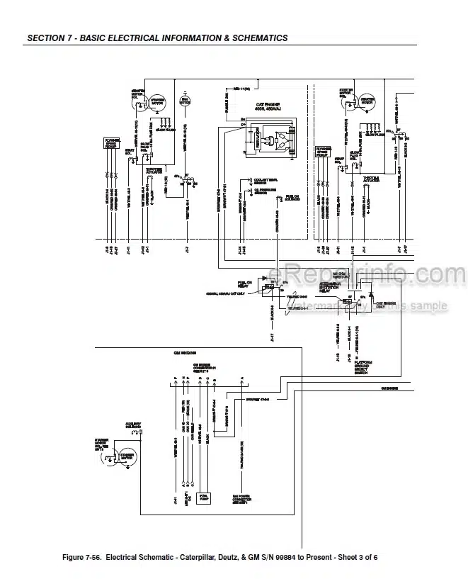 Photo 4 - JLG 800A 800AJ Service And Maintenance Manual Boom Lift