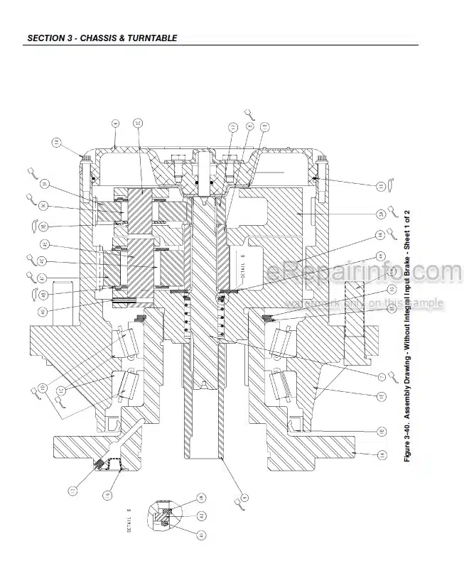 Photo 3 - JLG 800S 860SJ Service And Maintenance Manual Boom Lift