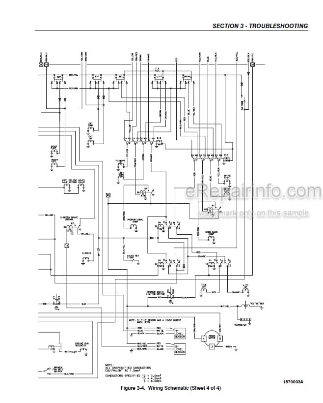 Photo 4 - JLG 80HX 80HX+6 80HXER Service And Maintenance Manual Boom Lift
