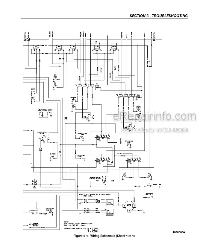 Photo 4 - JLG 80HX 80HX+6 80HXER Service And Maintenance Manual Boom Lift