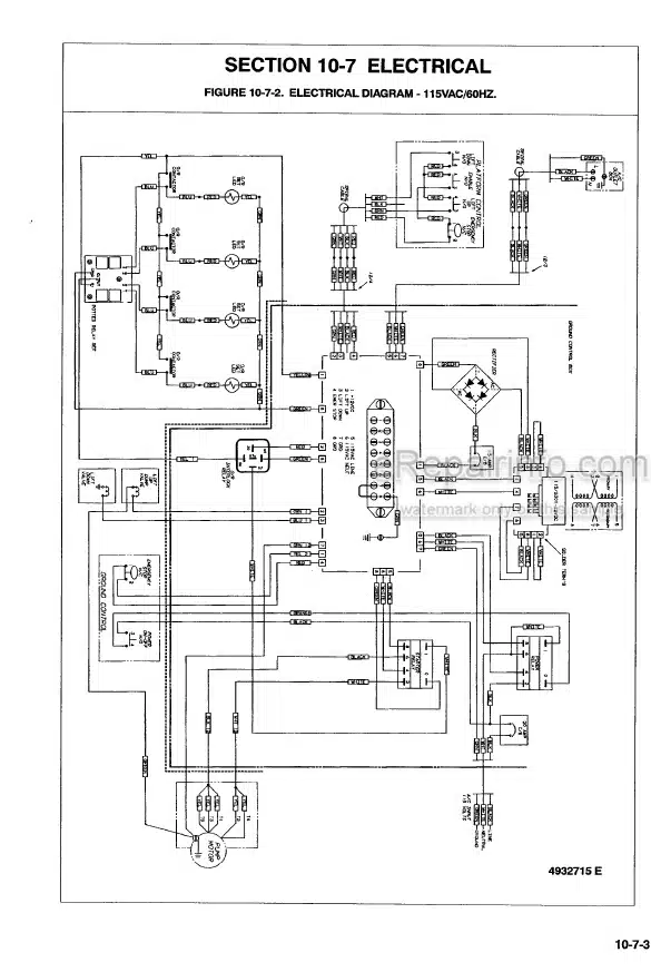 Photo 3 - JLG AM19 AM24 AM30 AM36 AC DC Operators Safety Service Parts Manual Vertical Mast