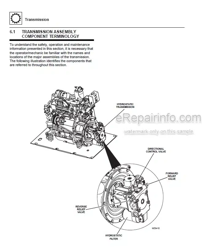 Photo 7 - JLG Agrovector L2906H 2906H 3507H 619A 723A 29.6LP 29.6 35.7 Service Manual Telehandler