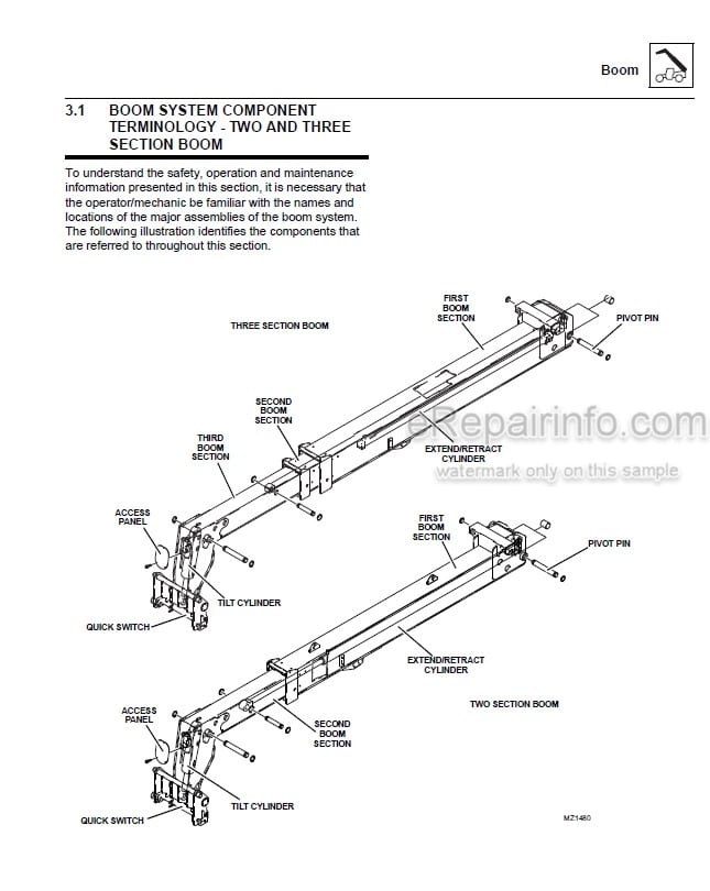 Photo 3 - JLG Agrovector 3508PS 3509PS 3512PS 3513PS 4008PS 4009PS 4012PS 4013PS 4017PS 40.8 40.9 Service Manual Telehandler