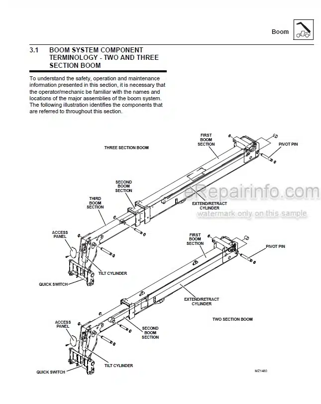 Photo 3 - JLG Agrovector 3508PS 3509PS 3512PS 3513PS 4008PS 4009PS 4012PS 4013PS 4017PS 40.8 40.9 Service Manual Telehandler