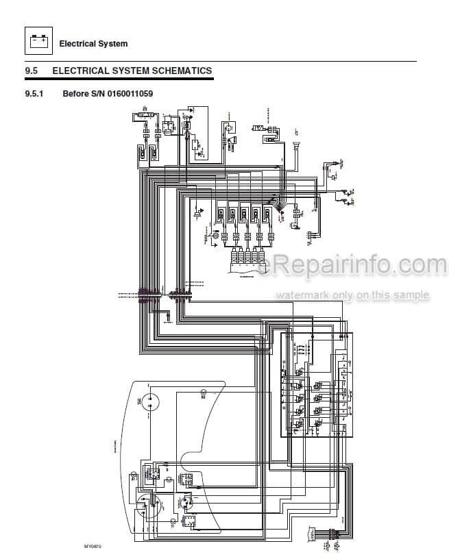 Photo 4 - JLG G6-42A G9-43A G10-43A Service Manual Telehandler