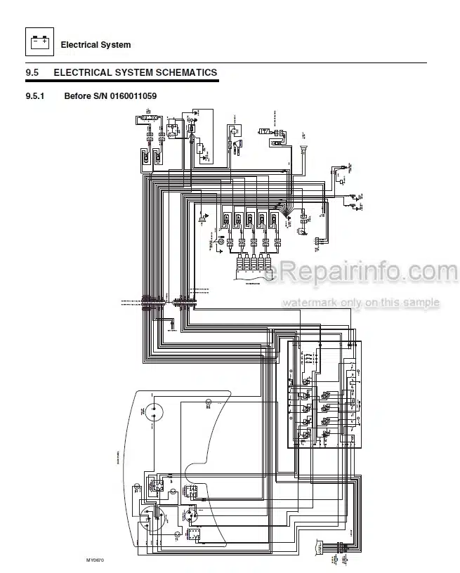 Photo 4 - JLG G6-42A G9-43A G10-43A Service Manual Telehandler