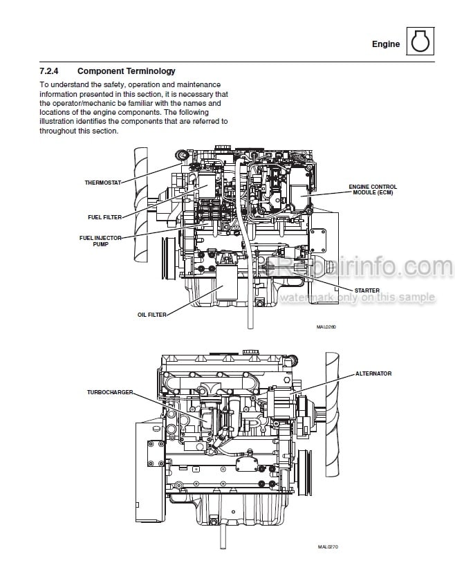 Photo 3 - JLG G6-42A G9-43A G10-43A Service Manual Telehandler