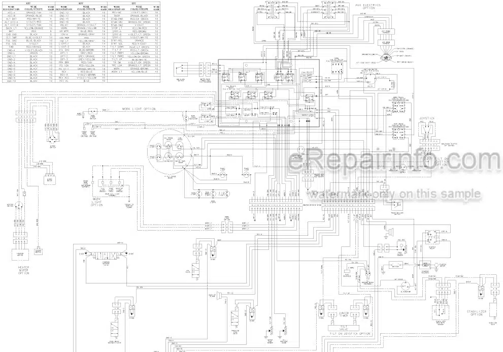 Photo 5 - JLG G6-42P Service Manual Telehandler