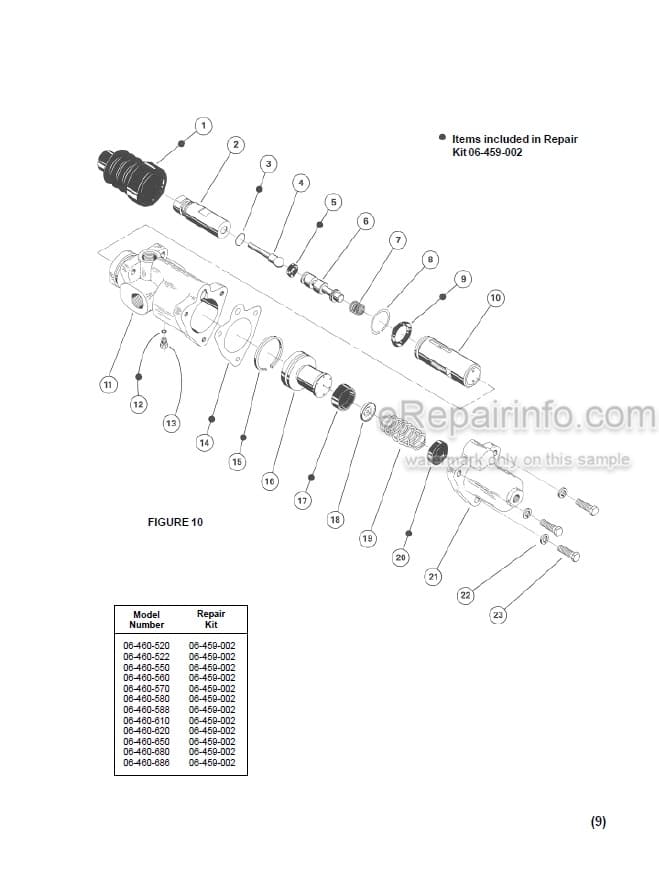 Photo 3 - JLG Gradall 522D 534D-6 524D 534D-6T Service Manual Telehandler