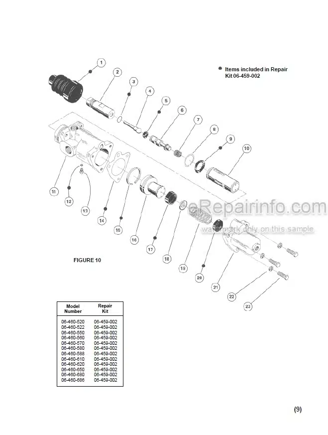 Photo 3 - JLG Gradall 522D 534D-6 524D 534D-6T Service Manual Telehandler