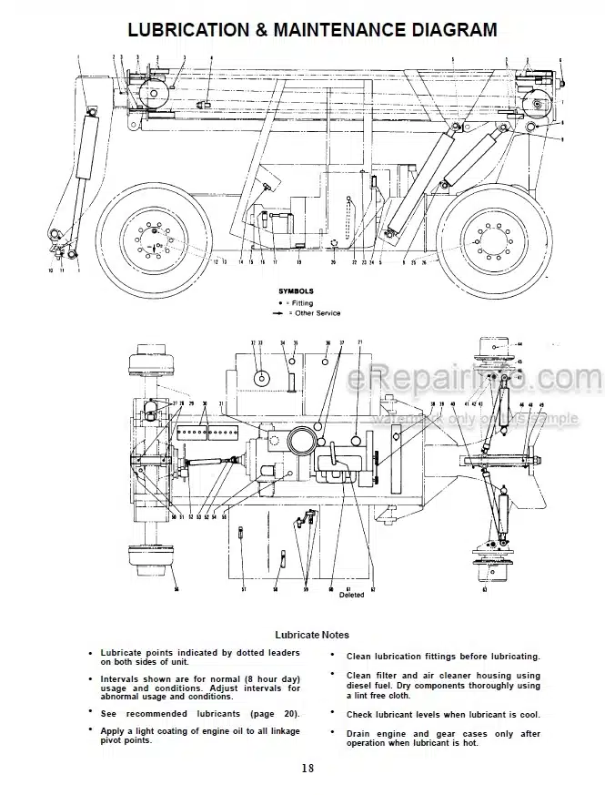 Photo 3 - JLG Gradall 534B Service Manual Telehandler Starting SN 8244001 thru 8744109