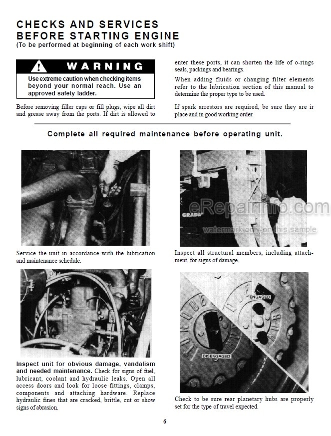 Photo 6 - JLG Gradall 534B Service Manual Telehandler Starting SN 8244001 thru 8744109