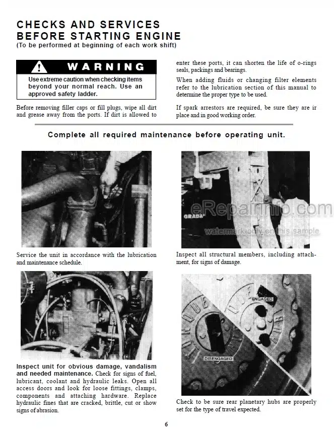 Photo 6 - JLG Gradall 534B Service Manual Telehandler Starting SN 8244001 thru 8744109