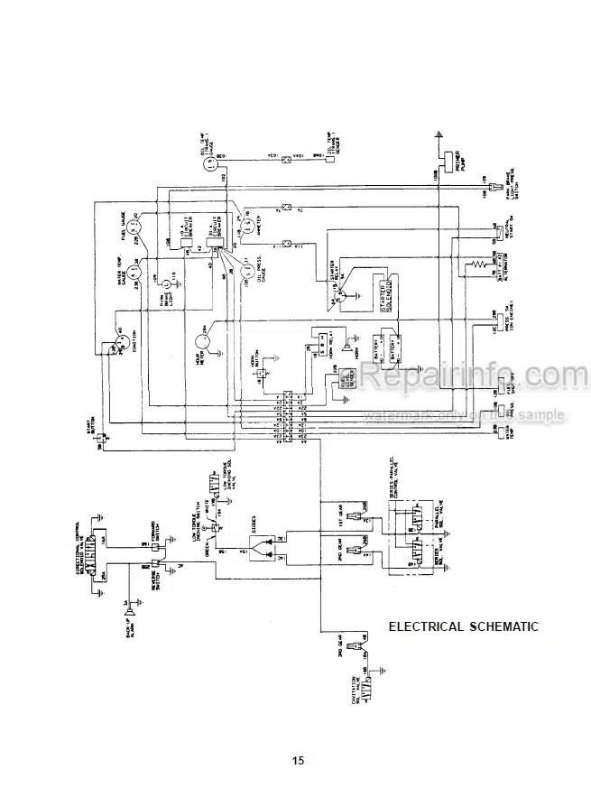 Photo 5 - JLG Gradall 534B Service Manual Telehandler Starting SN 8744110 thru 0144859 And Other PINs