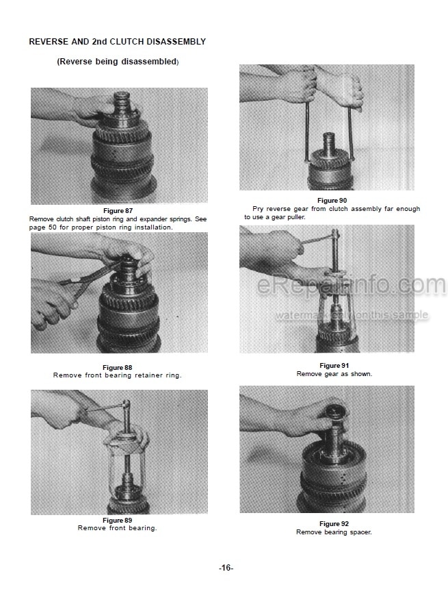 Photo 5 - JLG Gradall 534B Service Manual Telehandler Starting SN 8744110 thru 0144859 And Other PINs