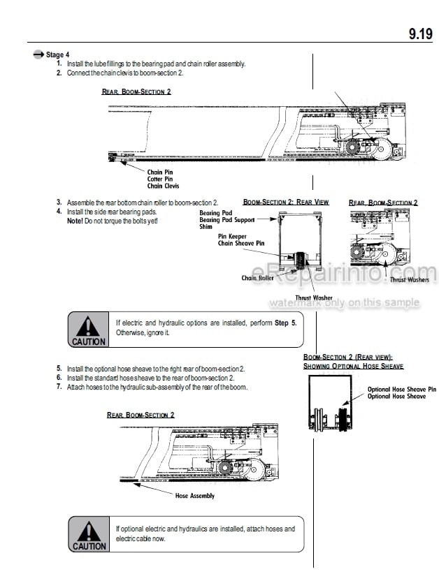 Photo 3 - JLG Gradall 544D-10 Service Manual Telehandler Starting Serial No. 0355001 thru 0455362