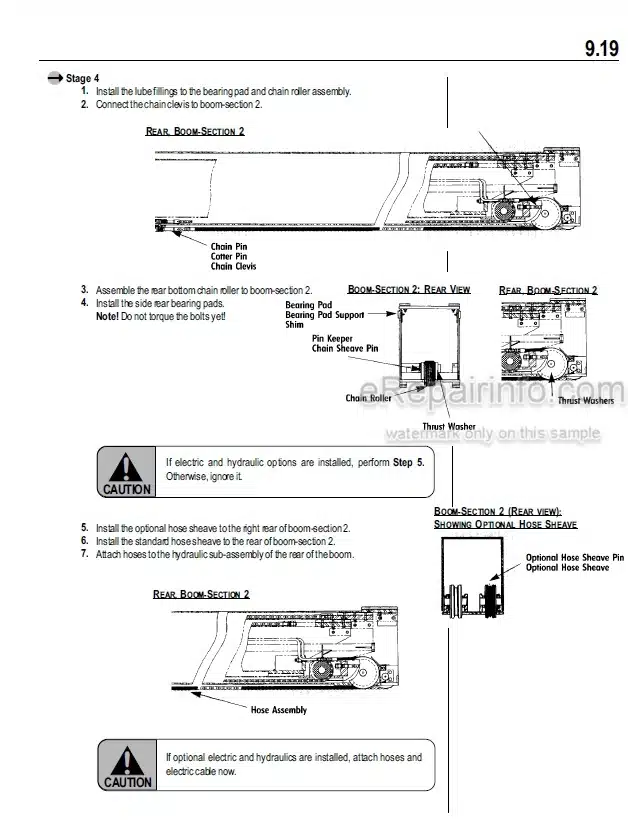 Photo 3 - JLG Gradall 544D-10 Service Manual Telehandler Starting Serial No. 0355001 thru 0455362