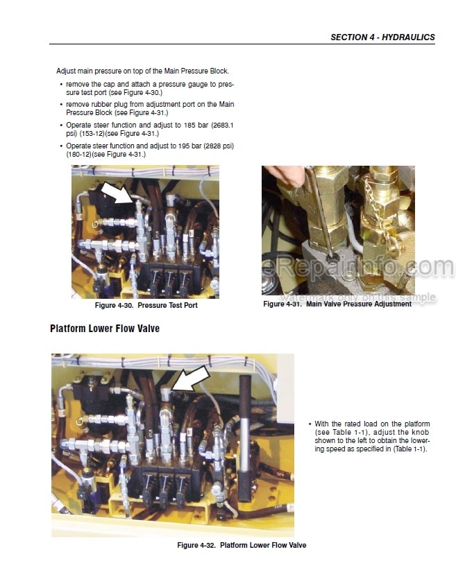 Photo 7 - JLG 534D-9 534D-10 544D Service Manual Telehandler SN 0160000447- SN 0160000192-