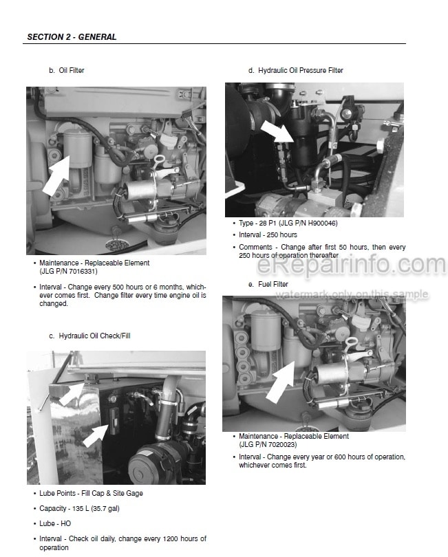 Photo 3 - JLG Liftlux 153-22 Service And Maintenance Manual Scissors Lift SN 15676 To Present And Other PINs