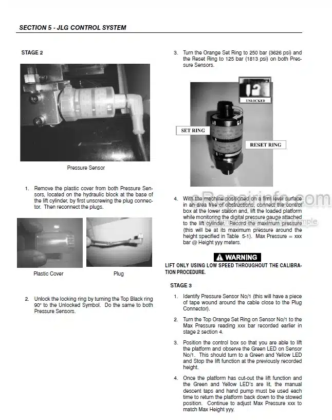 Photo 4 - JLG Liftlux 203-24 Service And Maintenance Manual Scissors Lift Prior to SN 12377 And Other PINs