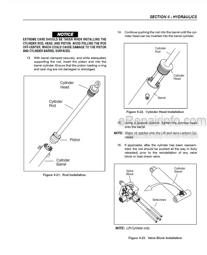 Photo 3 - JLG Liftlux 210-25 245-25 Service And Maintenance Manual Scissors Lift Prior to SN 20465 And Other PINs