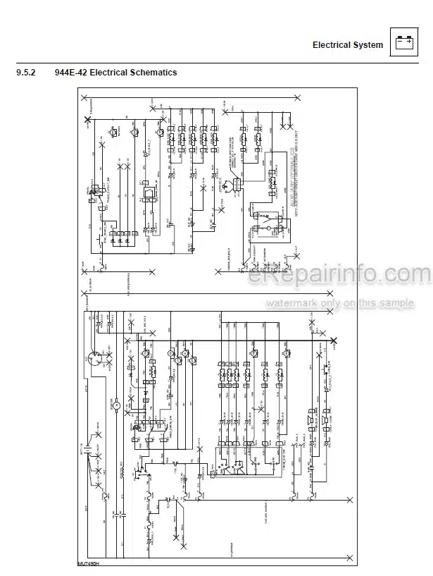 Photo 4 - JLG Lull 944E-42 Service Manual Telehandler SN 0160041827-