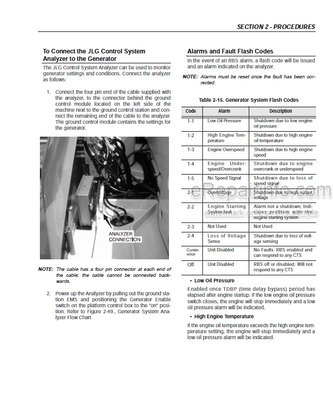 Photo 6 - JLG 120HX Service And Maintenance Manual Boom Lift