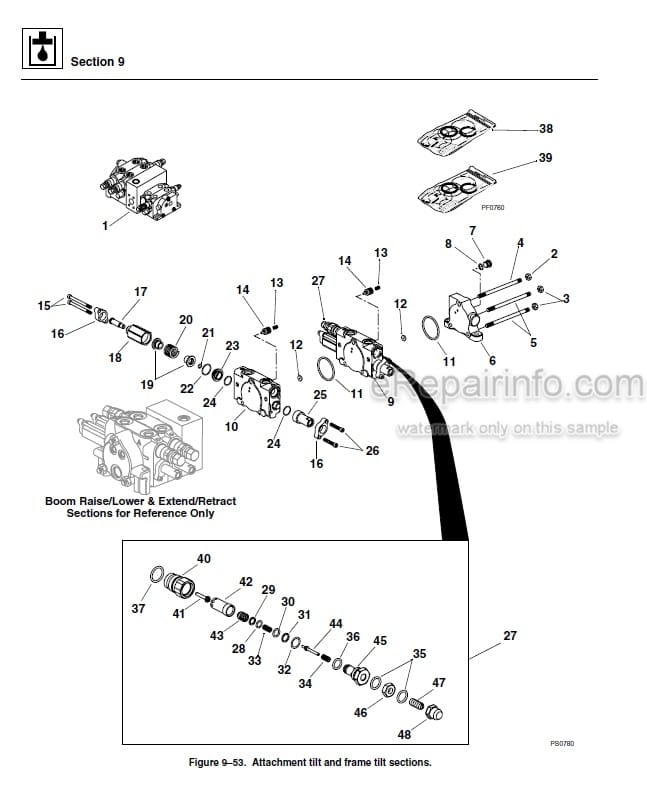 Photo 3 - JLG Skytrak 3606 Service And Maintenance Manual Telehandler
