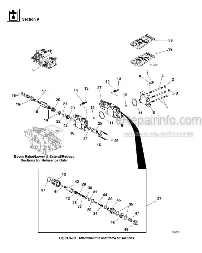 Photo 3 - JLG Skytrak 3606 Service And Maintenance Manual Telehandler