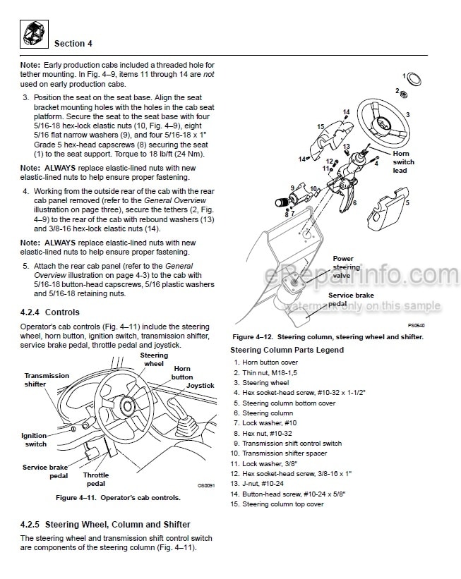 Photo 1 - JLG Skytrak 3606 Service And Maintenance Manual Telehandler