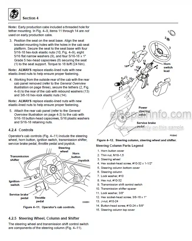 Photo 10 - JLG Skytrak 3606 Service And Maintenance Manual Telehandler