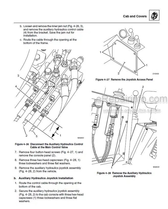 Photo 3 - JLG Skytrak Legacy 6042 Service Manual Telehandler