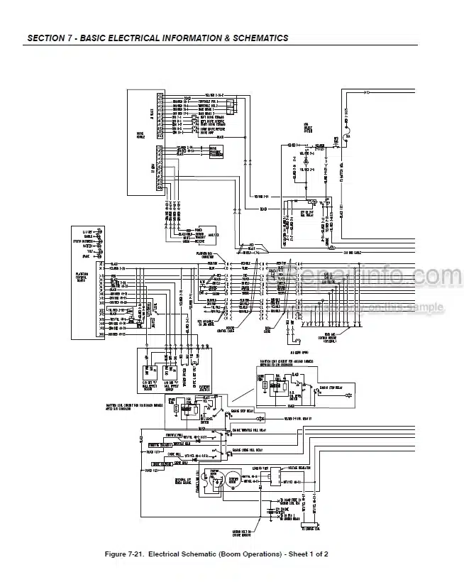 Photo 4 - JLG T350 Service And Maintenance Manual Towable Boom Lift