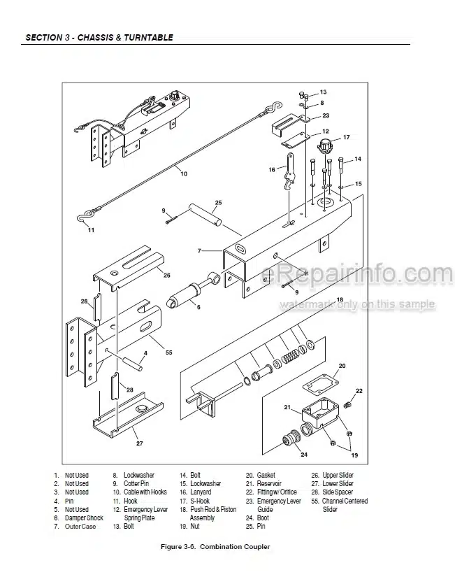 Photo 9 - JLG T350 Service And Maintenance Manual Towable Boom Lift