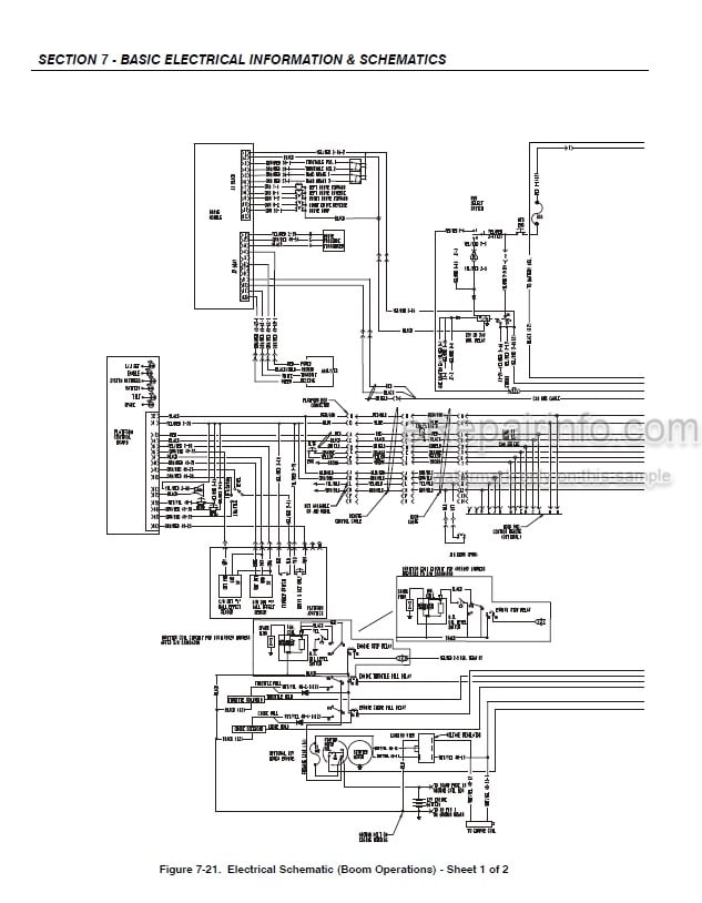 Photo 4 - JLG T500J Service And Maintenance Manual Towable Boom Lift