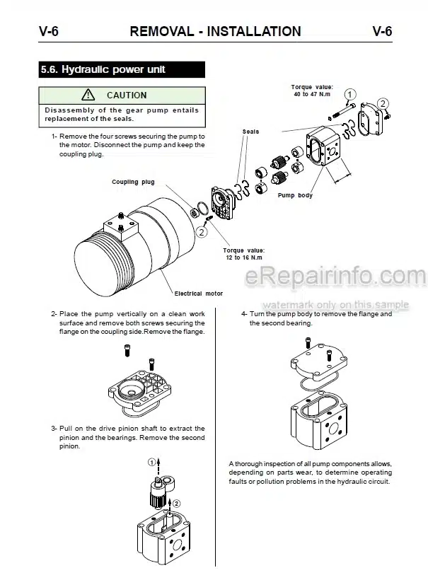 Photo 12 - JLG Toucan 861 Service Manual Mast Boom Lift