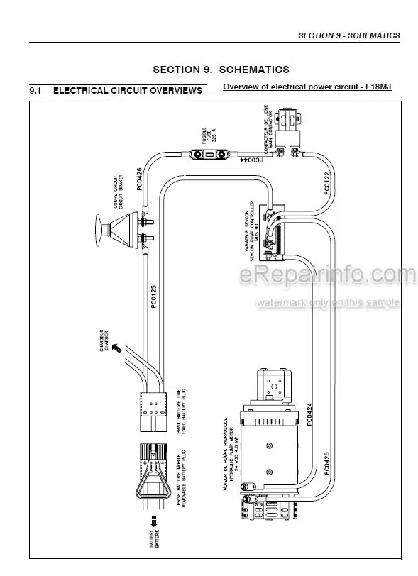 Photo 5 - JLG Toucan E18MJ E26MJ Service And Maintenance Manual Mast Boom Lift