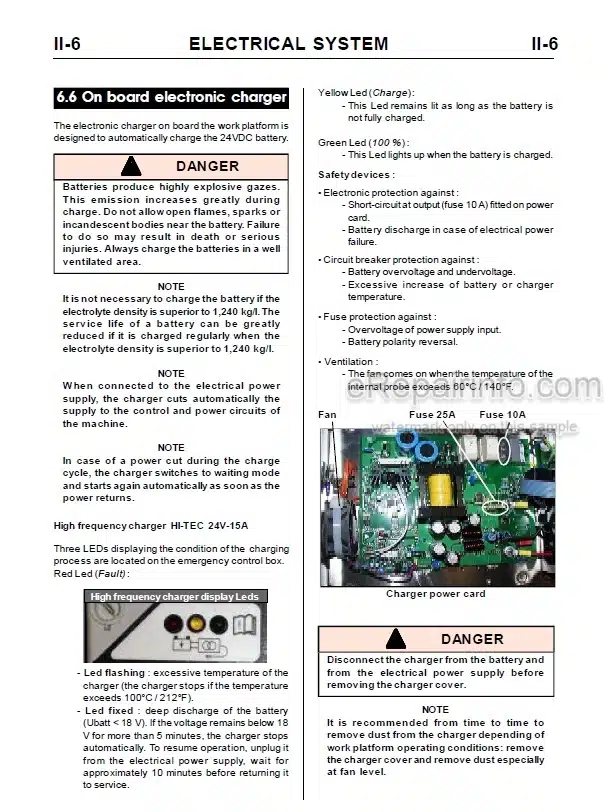Photo 5 - JLG V1331E Service Manual Work Platform